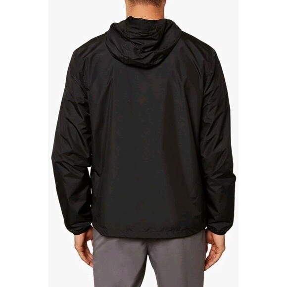 O'NEILL Nomadic Men's Black Lightweight Hooded Jacket Water-Resistant Durable M - Picture 2 of 8